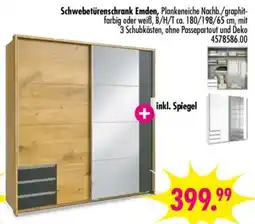Möbel Boss Schwebetürenschrank Emden Angebot