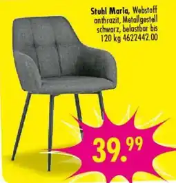 Möbel Boss Stuhl Maria Angebot