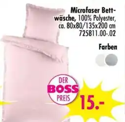 Möbel Boss Microfaser Bettwäsche Angebot