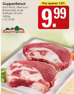 WEZ Bauern Gut Suppenfleisch Angebot