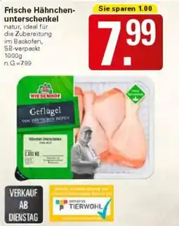 WEZ Frische Hähnchen unterschenkel Angebot