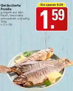 WEZ Geräucherte Forelle Angebot