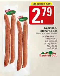WEZ Schinken pfefferbeißer Bauern Gut Angebot