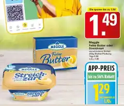 WEZ Meggle Feine Butter oder Streichzart Angebot