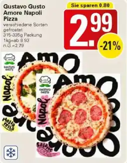 WEZ Gustavo Gusto Amore Napoli Pizza Angebot