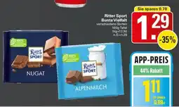 WEZ Ritter Sport Bunte Vielfalt Angebot