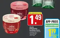 WEZ Zentis Frühstückskonfitüre Extra Angebot