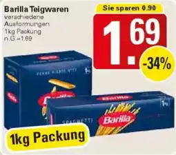 WEZ Barilla Teigwaren Angebot