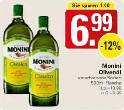 WEZ Monini Olivenöl Angebot