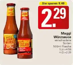 WEZ Maggi Würzsauce Angebot