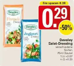 WEZ Develey Salat Dressing Angebot