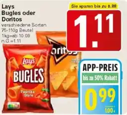 WEZ Lays Bugles oder Doritos Angebot