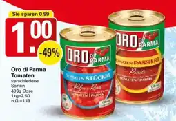 WEZ Oro di Parma Tomaten Angebot