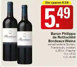 WEZ Baron Philippe de Rothschild Bordeaux Weine Angebot