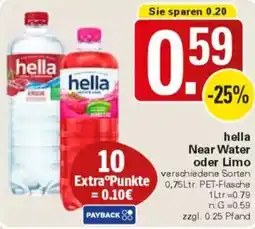 WEZ hella Near Water oder Limo Angebot