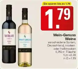 WEZ Wein-Genuss Weine Angebot