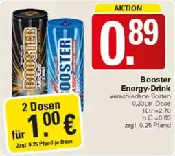 WEZ Booster Energy Drink Angebot