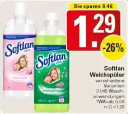 WEZ Softlan Weichspüler Angebot