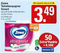 WEZ Zewa Toilettenpapier Smart Angebot