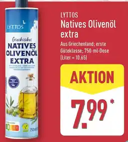 Aldi Nord LYTTOS Natives Olivenöl extra Angebot
