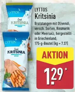 Aldi Nord LYTTOS Kritsinia Angebot