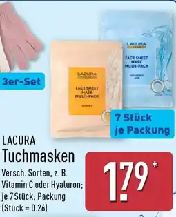 Aldi Nord LACURA Tuchmasken Angebot