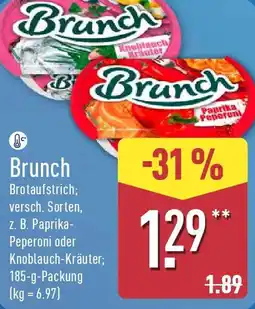 Aldi Nord Brunch Brotaufstrich Angebot