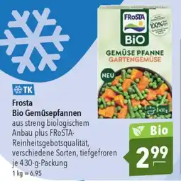 CITTI Markt Frosta Bio Gemüsepfannen Angebot