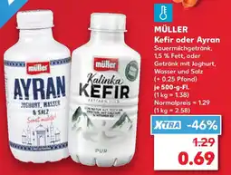 Kaufland MÜLLER Kefir oder Ayran Angebot