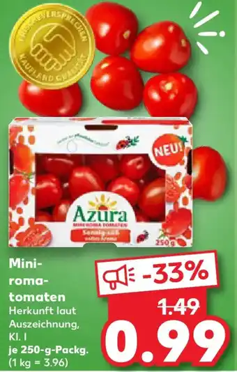 Kaufland Miniromatomaten Angebot