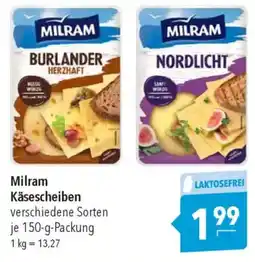 CITTI Markt Milram Käsescheiben Angebot