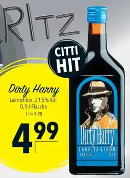 CITTI Markt Dirty Harry Angebot