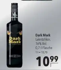 CITTI Markt Dark Mark Lakritzlikör Angebot