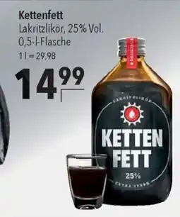 CITTI Markt Kettenfett Lakritzlikör Angebot
