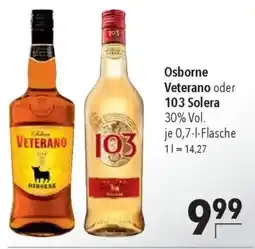 CITTI Markt Osborne Veterano oder 103 Solera Angebot