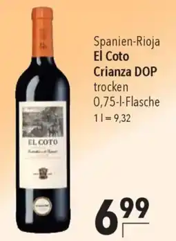 CITTI Markt El Coto Crianza DOP trocken Angebot