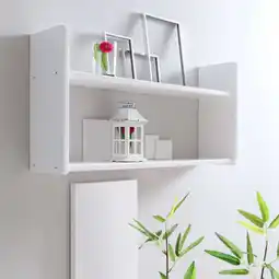 Netto Marken-Discount TiCAA Wandregal Hängeregal Kiefer Weiß Angebot