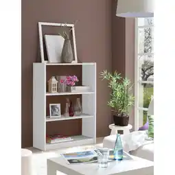 Netto Marken-Discount TiCAA Standregal Bücherregal Kiefer Weiß, verschied. Größen Angebot