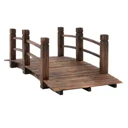 Netto Marken-Discount Outsunny Holzbrücke Tannenholz Angebot