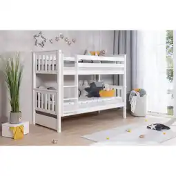 Netto Marken-Discount TiCAA Etagenbett Sammy Kiefer Weiß Angebot