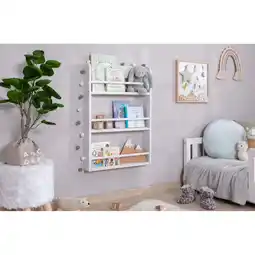 Netto Marken-Discount TiCAA Kinder Bücherregal Toni 55x80 & 60x130 Angebot