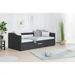 Netto Marken-Discount TiCAA Funktionsbett Sofabett Melinda Kiefer massiv Angebot
