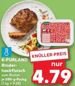 Kaufland K-PURLAND Rinderhackfleisch Angebot