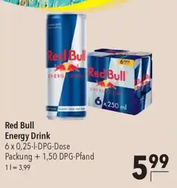 CITTI Markt Red Bull Energy Drink Angebot