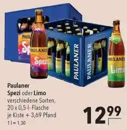 CITTI Markt Paulaner Spezi oder Limo Angebot