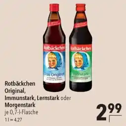 CITTI Markt Rotbäckchen Original, Das Original Immunstark, Lernstark oder Morgenstark Angebot