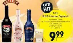 CITTI Markt Baileys Irish Cream Liqueur Angebot