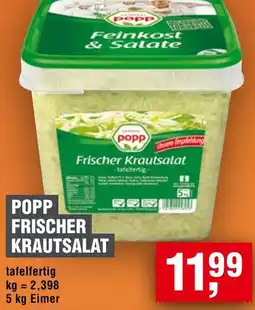 Handelshof Popp frischer krautsalat Angebot
