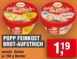 Handelshof Popp feinkost brot-aufstrich Angebot