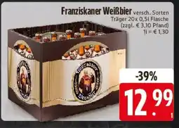 Edeka Franziskaner Weißbier Angebot